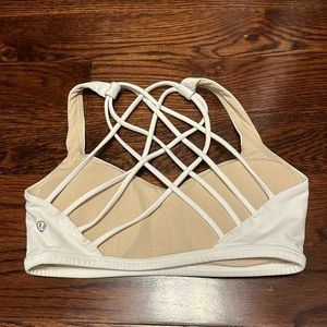 White Lululemon Sports Bra